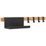 GARDEROBE - Schwarz/Naturfarben, Design, Holz/Metall (50/9/13cm) GARDEROBE - Schwarz/Naturfarben, Design, Holz/Metall (50/9/13cm)