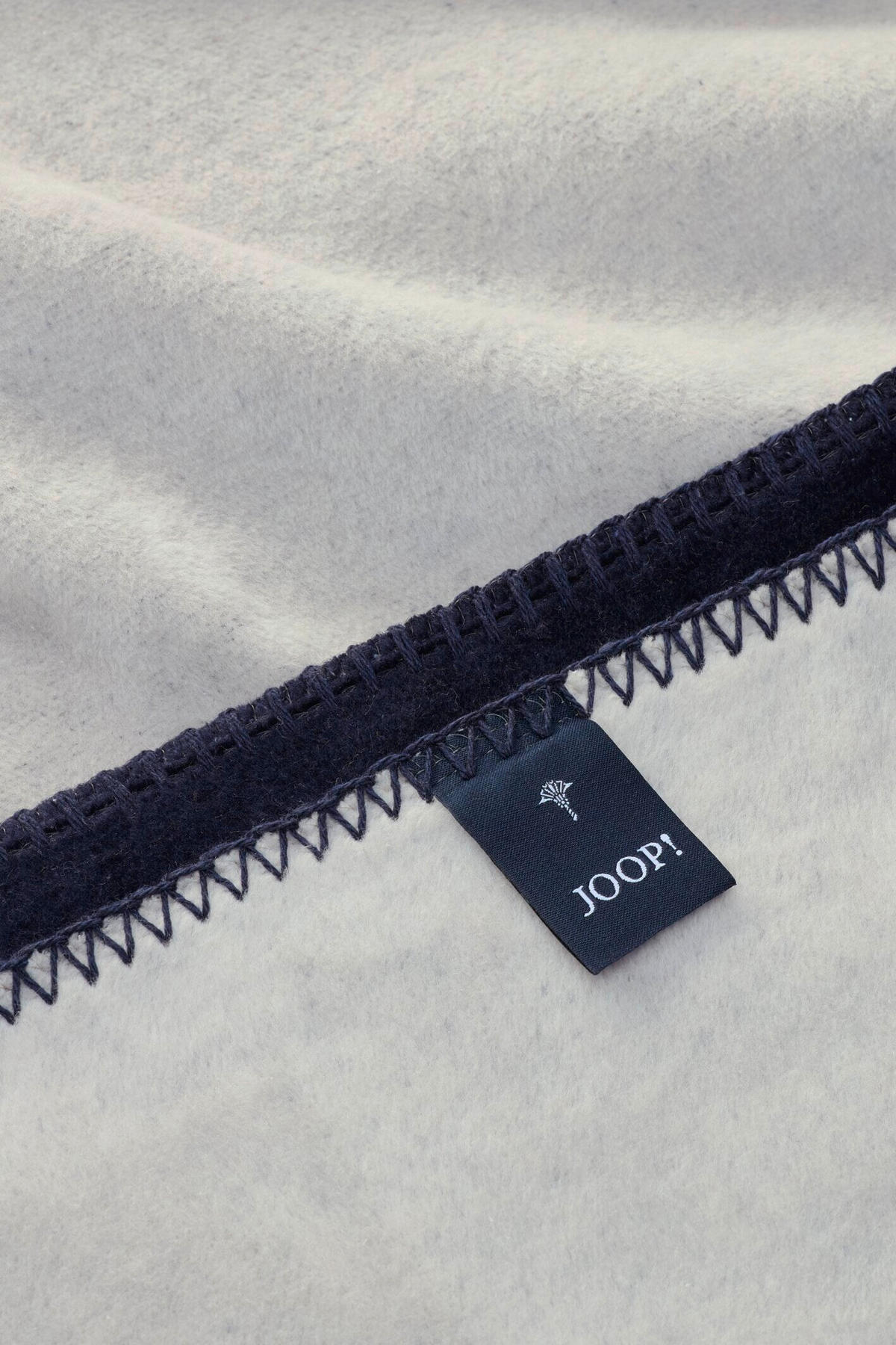WOHNDECKE JOOP! DOUBLEFACE-UNI 150/200 cm  - Hellgrau/Dunkelblau, Basics, Textil (150/200cm) - Joop!