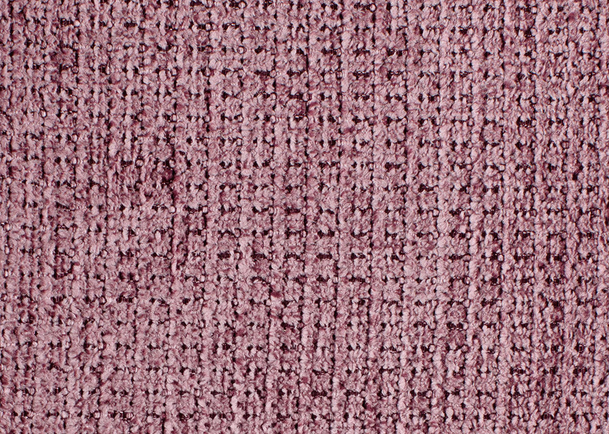 HOCKER in Textil Violett  - Violett/Schwarz, Design, Textil/Metall (138/44/67cm) - Beldomo Style