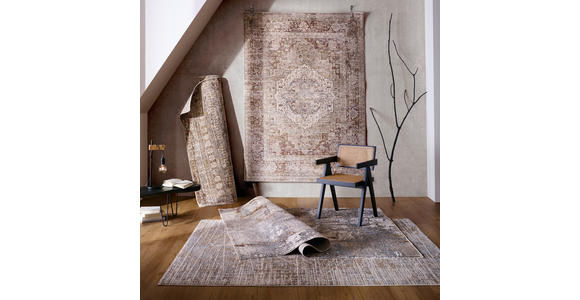 WEBTEPPICH 80/150 cm Creme, Beige  - Beige/Creme, LIFESTYLE, Textil (80/150cm) - Novel
