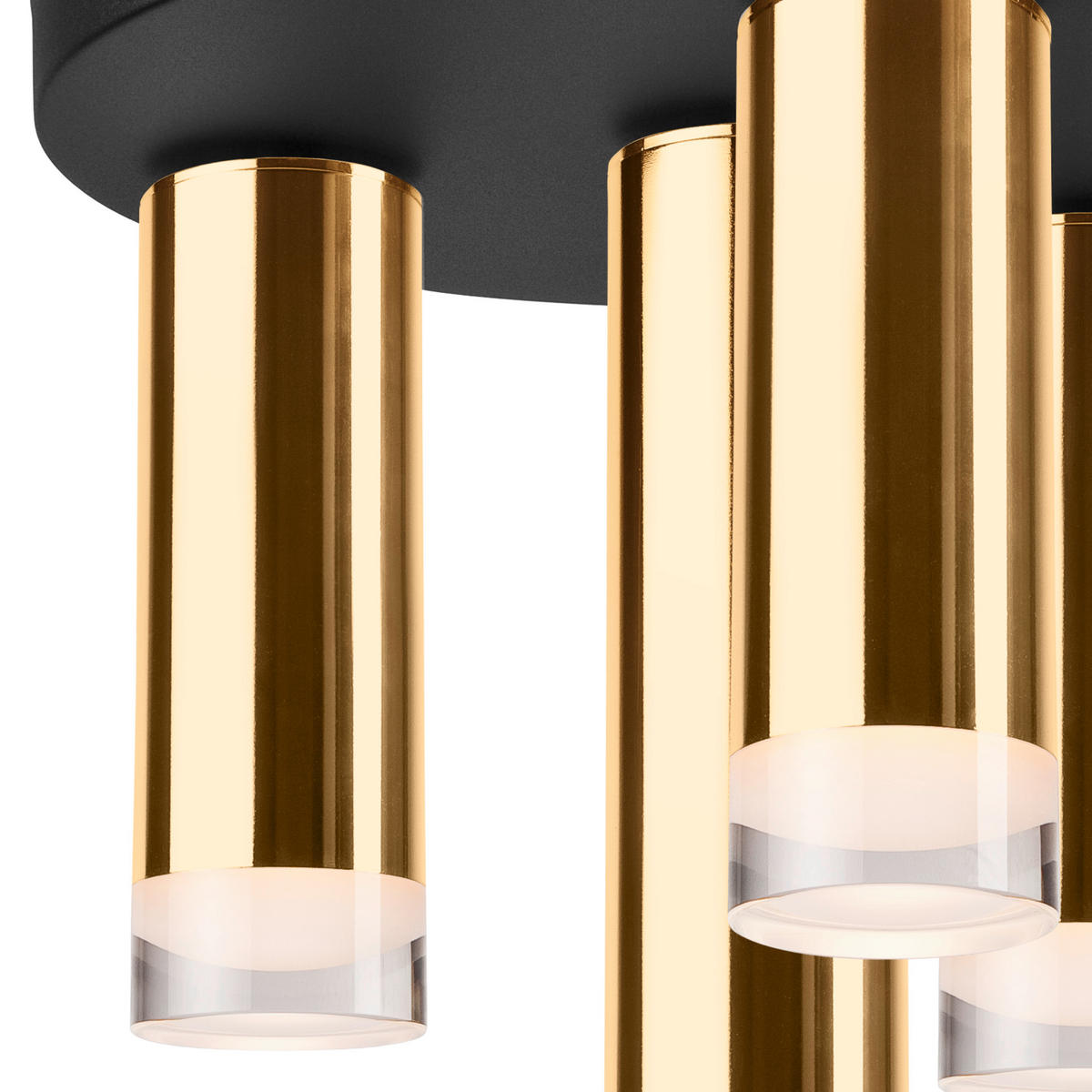 DECKENLEUCHTE Diego 30/6/32 cm   - Goldfarben, Design, Metall (30/6/32cm)