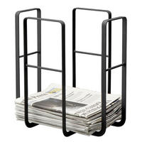 ZEITUNGSSTÄNDER  - Schwarz, Basics, Metall (35/27,5/35cm)