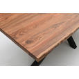 TISCHPLATTE in Holz 240/100/5,5 cm   - Akaziefarben, Design, Holz (240/100/5,5cm) - Landscape