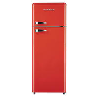 KÜHL-GEFRIER-KOMBINATION GK212.4RT FR  - Rot, Basics, Kunststoff/Metall (54,50/145,60/62,60cm) - PKM