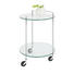 SERVIERWAGEN in Chromfarben - Chromfarben, Design, Glas/Kunststoff (45/63cm) SERVIERWAGEN in Chromfarben - Chromfarben, Design, Glas/Kunststoff (45/63cm)