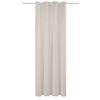 ÖSENSCHAL halbtransparent 140/160 cm   - Taupe, Basics, Textil (140/160cm)
