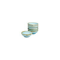 DIPSCHALENSET 8 cm  - Pastellblau, Trend, Keramik (8cm) - Creatable