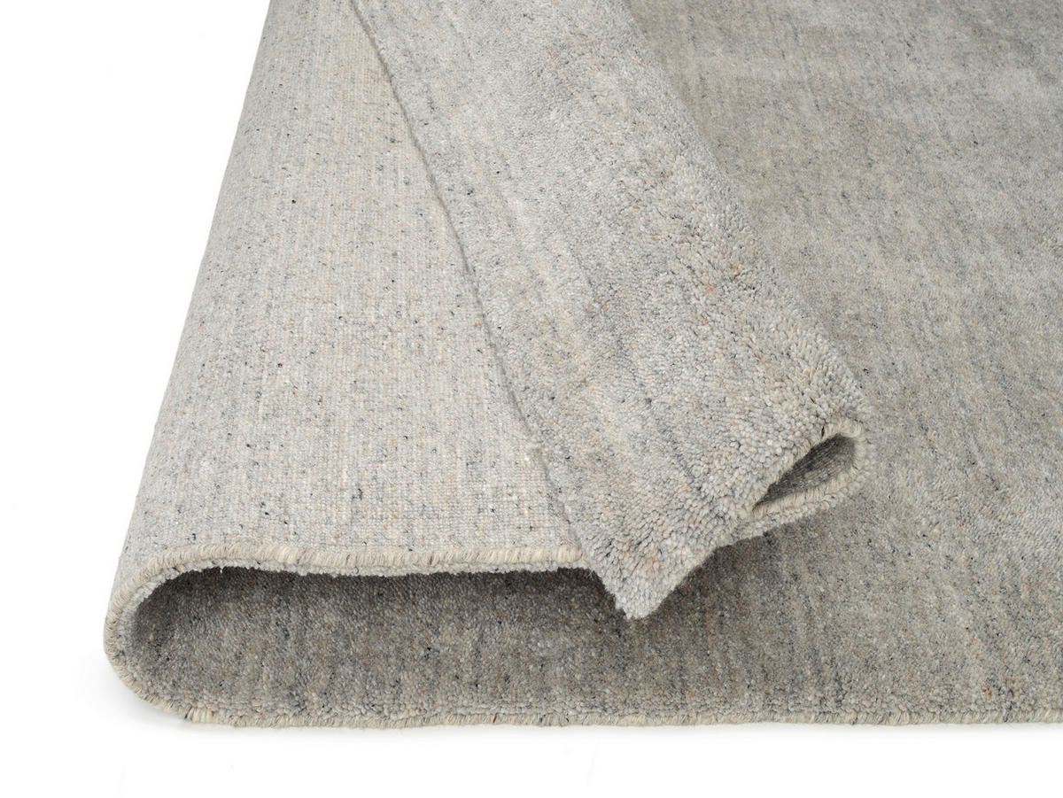 HANDWEBTEPPICH 250/350 cm Grau  - Grau, Basics, Textil (250/350cm) - Musterring