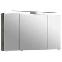 SPIEGELSCHRANK 120/70,3/17 cm  - Chromfarben/Graphitfarben, KONVENTIONELL, Glas/Holzwerkstoff (120/70,3/17cm) - Pelipal