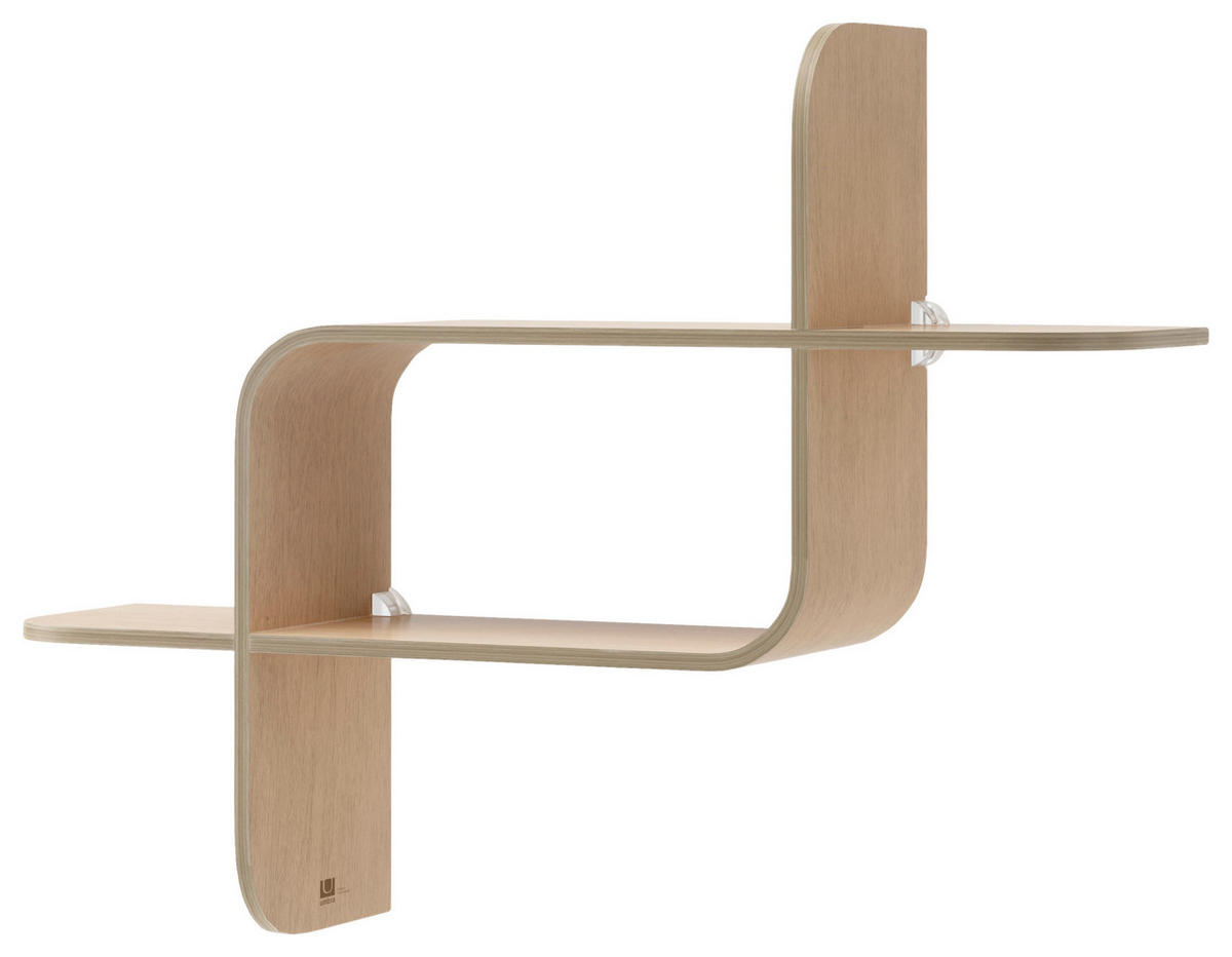 VÄGGHYLLPLAN 15,2/46,9/52,2 cm  - naturfärgad, Design, trä (15,2/46,9/52,2cm) - Umbra