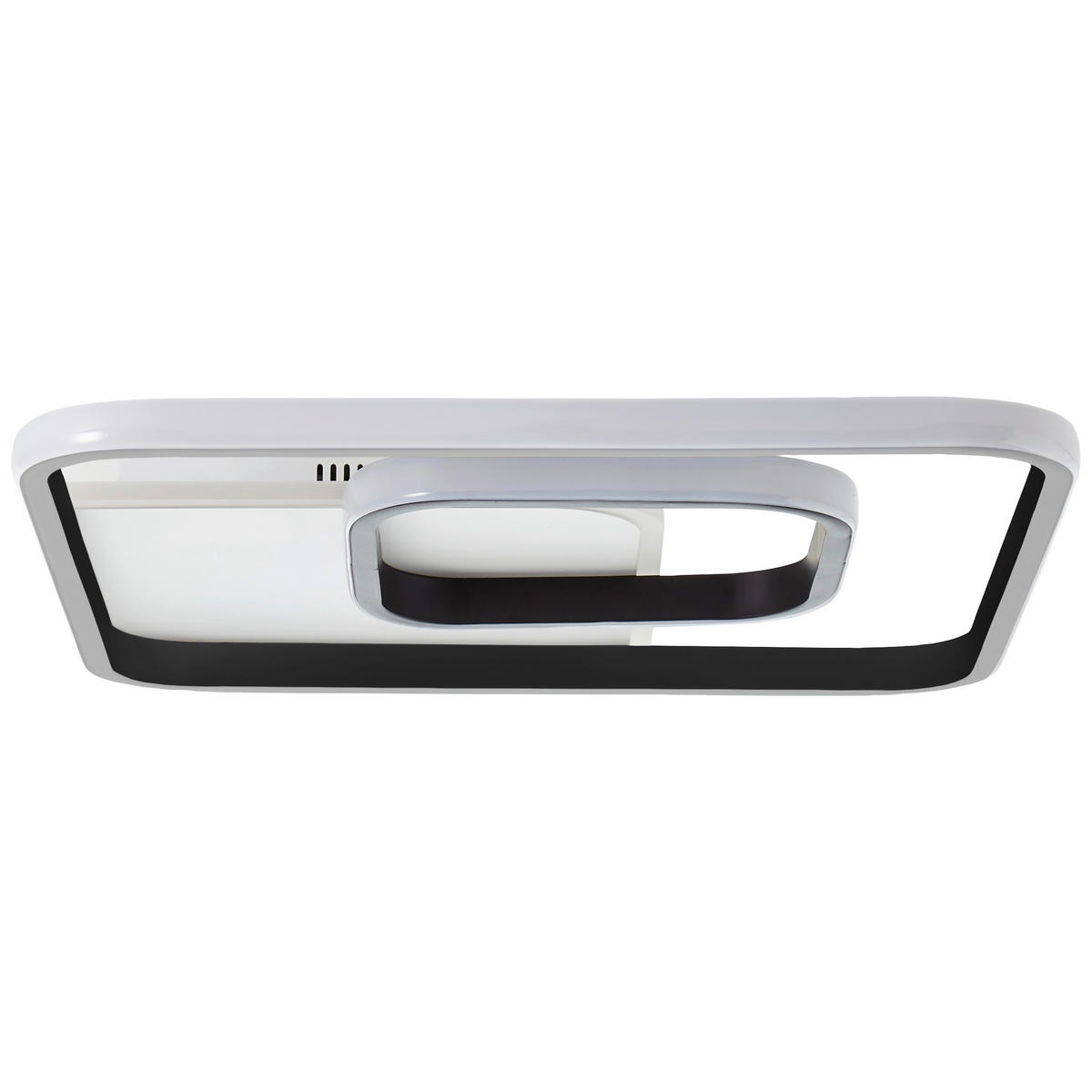 LED-DECKENLEUCHTE     - Weiss/Schwarz, Design, Kunststoff/Metall (5,6/40,4/40,4cm) - Brilliant