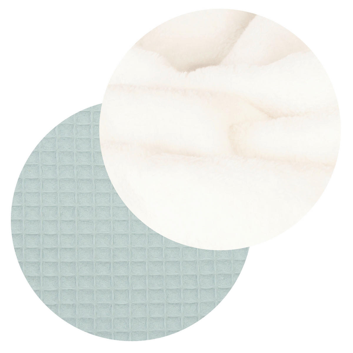 SCHMUSEDECKE  100/75 cm  - Hellblau, Basics, Textil (100/75cm) - Babybay