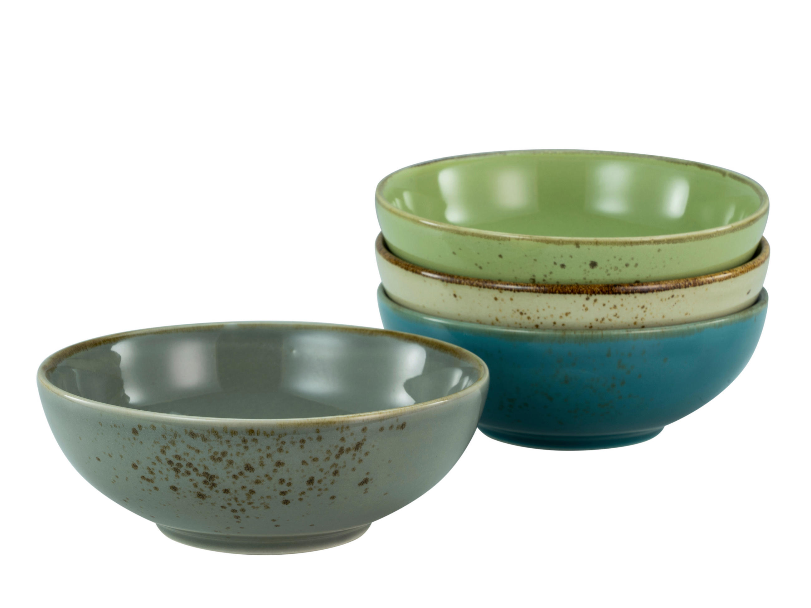 Schüssel Keramik Multicolor Nc Smoothiebowl 4tlg D: 16,5cm