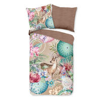 WENDEBETTWÄSCHE Hebe Biber 155/220 cm  - Multicolor, Design, Textil (155/220cm)