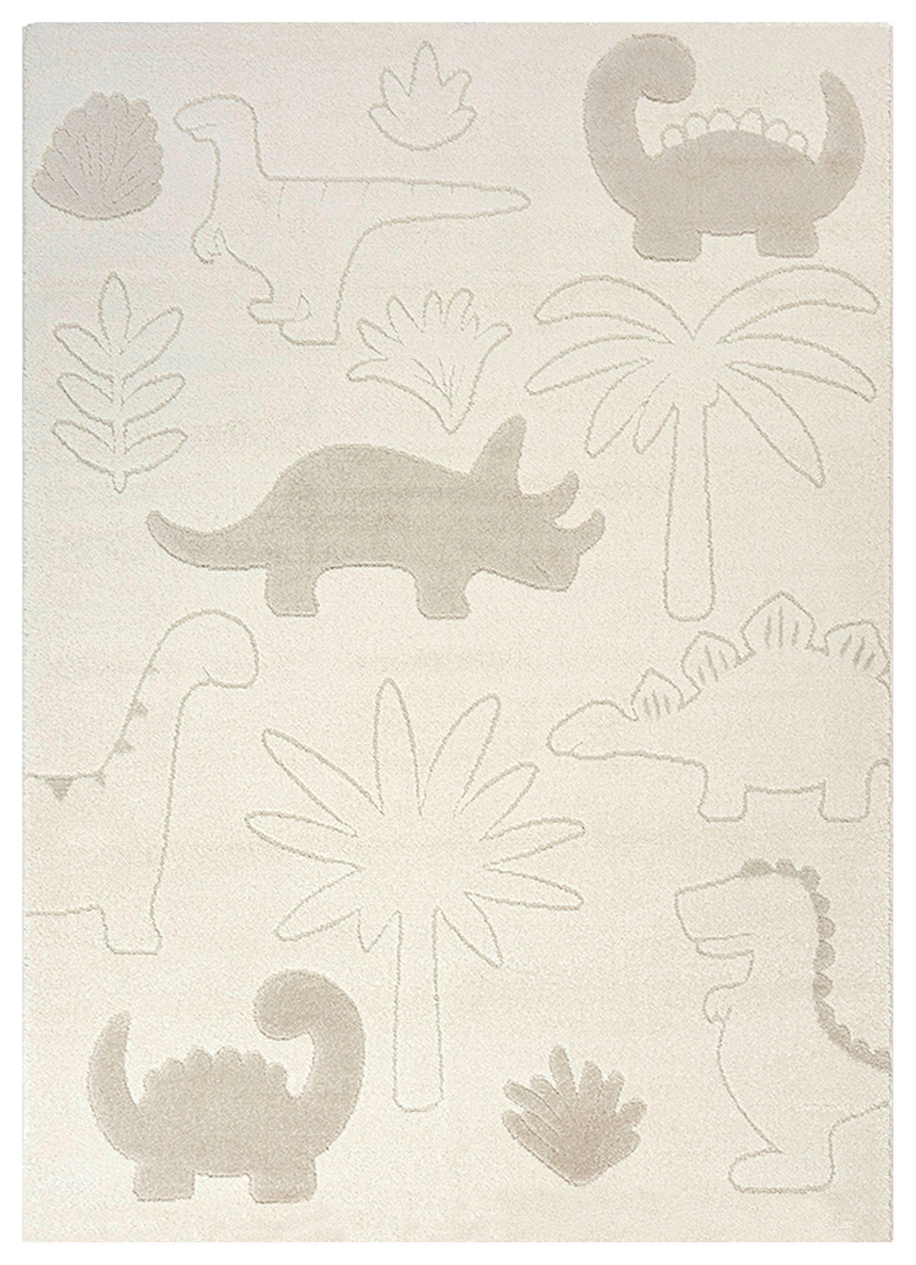 XXXLutz Kinderteppich Eclipse Kids Creme 160x220 cm