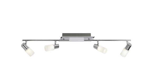 STRAHLER 93/8/5 cm - Chromfarben/Alufarben, KONVENTIONELL, Glas/Metall (93/8/5cm) - Novel
