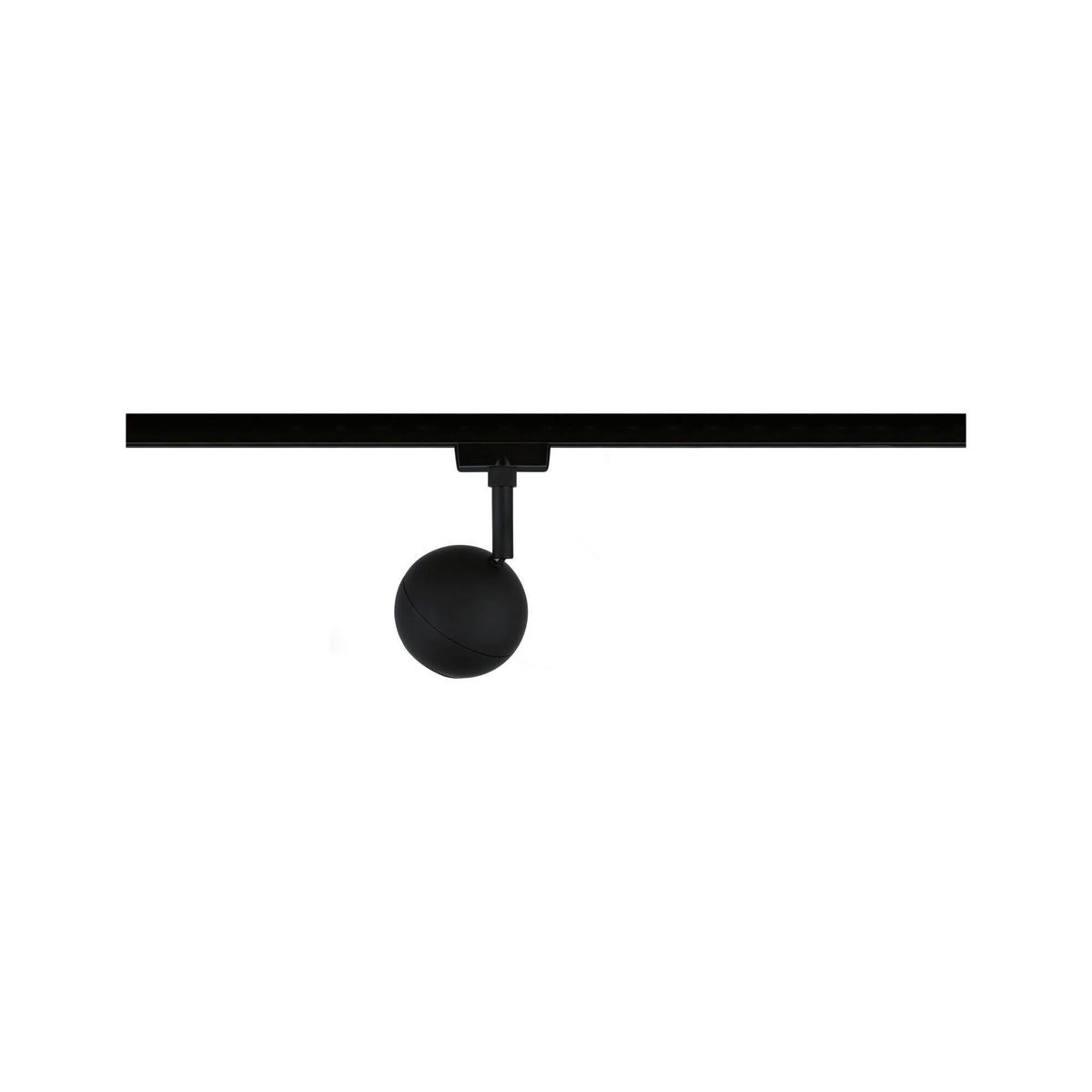 SCHIENENSYSTEM-STRAHLER Tup 8,0/15,9 cm   - Schwarz, Design, Metall (8,0/15,9cm) - Paulmann