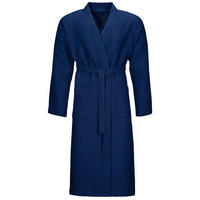 BADEMANTEL S Unisex  - Blau, Basics, Textil (Snull) - Vossen