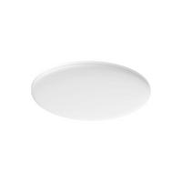 LED MENNYEZETI LÁMPA - fehér, Basics, műanyag/fém (22/4cm)