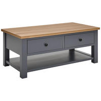 COUCHTISCH in Holz, Holzwerkstoff  - Dunkelgrau/Silberfarben, Lifestyle, Holz/Holzwerkstoff (110/45/60cm) - MID.YOU