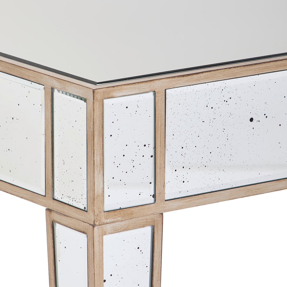 COUCHTISCH Spiegelglas rechteckig Klar  - Klar, Design, Glas/Holzwerkstoff (90/45/60cm) - MID.YOU