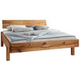 BALKENBETT 160/200 cm  in Wildeiche   - Wildeiche, Natur, Holz (160/200cm) - Valnatura