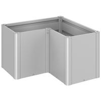 HOCHBEET Belvedere  - Silberfarben, Basics, Metall (102/102cm) - Biohort