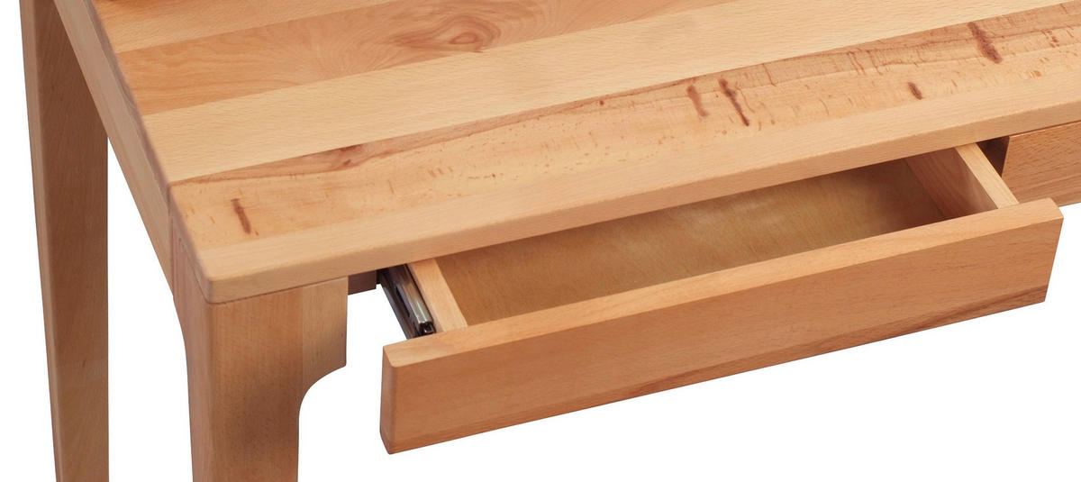 SCHREIBTISCH 110/55/76 cm  in Kernbuche  - Kernbuche, Basics, Holz (110/55/76cm) - Boxxx