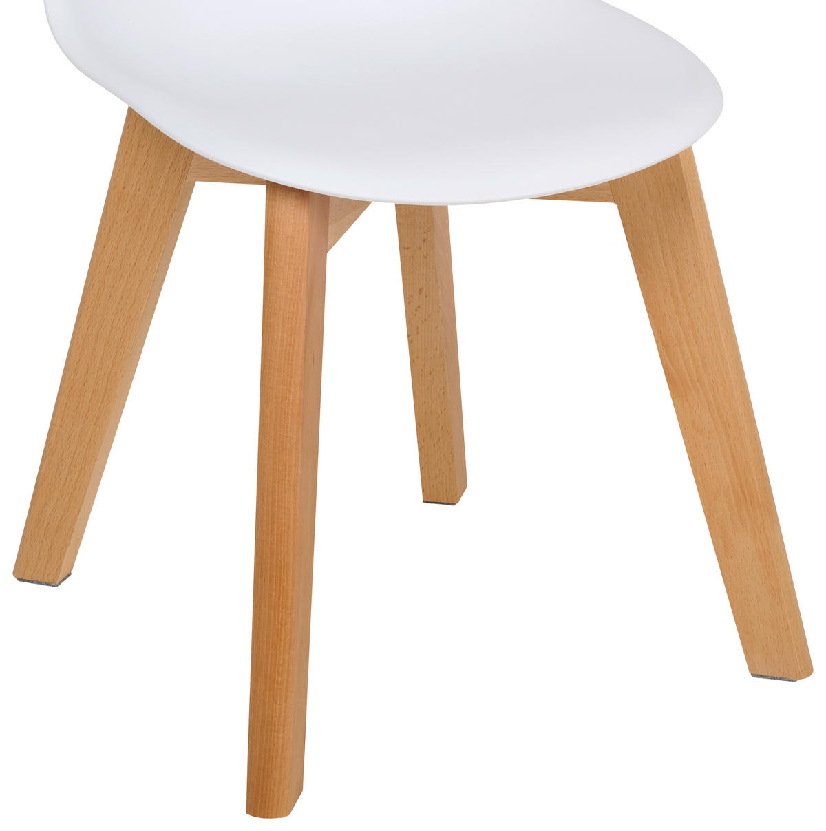 DJEČJA STOLICA   - bijela/boje bukve, Trend, drvo/plastika (31/57/38cm) - My Baby Lou