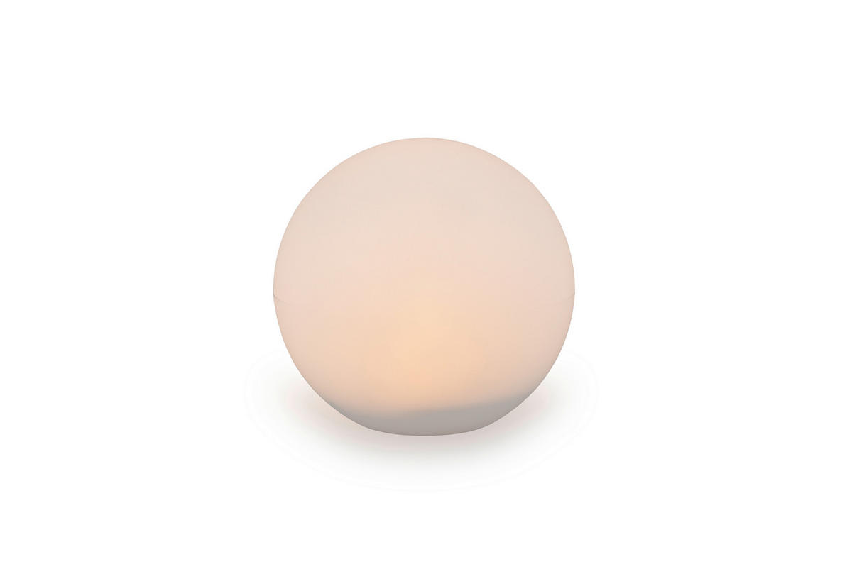 SOLÁRNE SVIETIDLO, 30 cm - biela, Trend, plast (30cm) - Ambia Garden