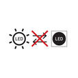 LED-DECKENLEUCHTE 55/7,5 cm   - Opal/Weiß, Design, Kunststoff/Metall (55/7,5cm) - Novel