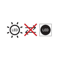 LED-HÄNGELEUCHTE 40/150 cm    - Klar/Weiss, Design, Glas/Kunststoff (40/150cm) - Globo