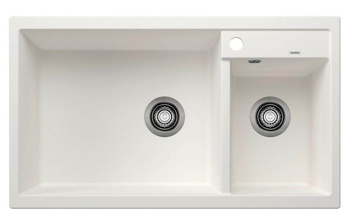 SPÜLE 513269  - Weiß, Basics, Stein (86/22/50cm) - Blanco