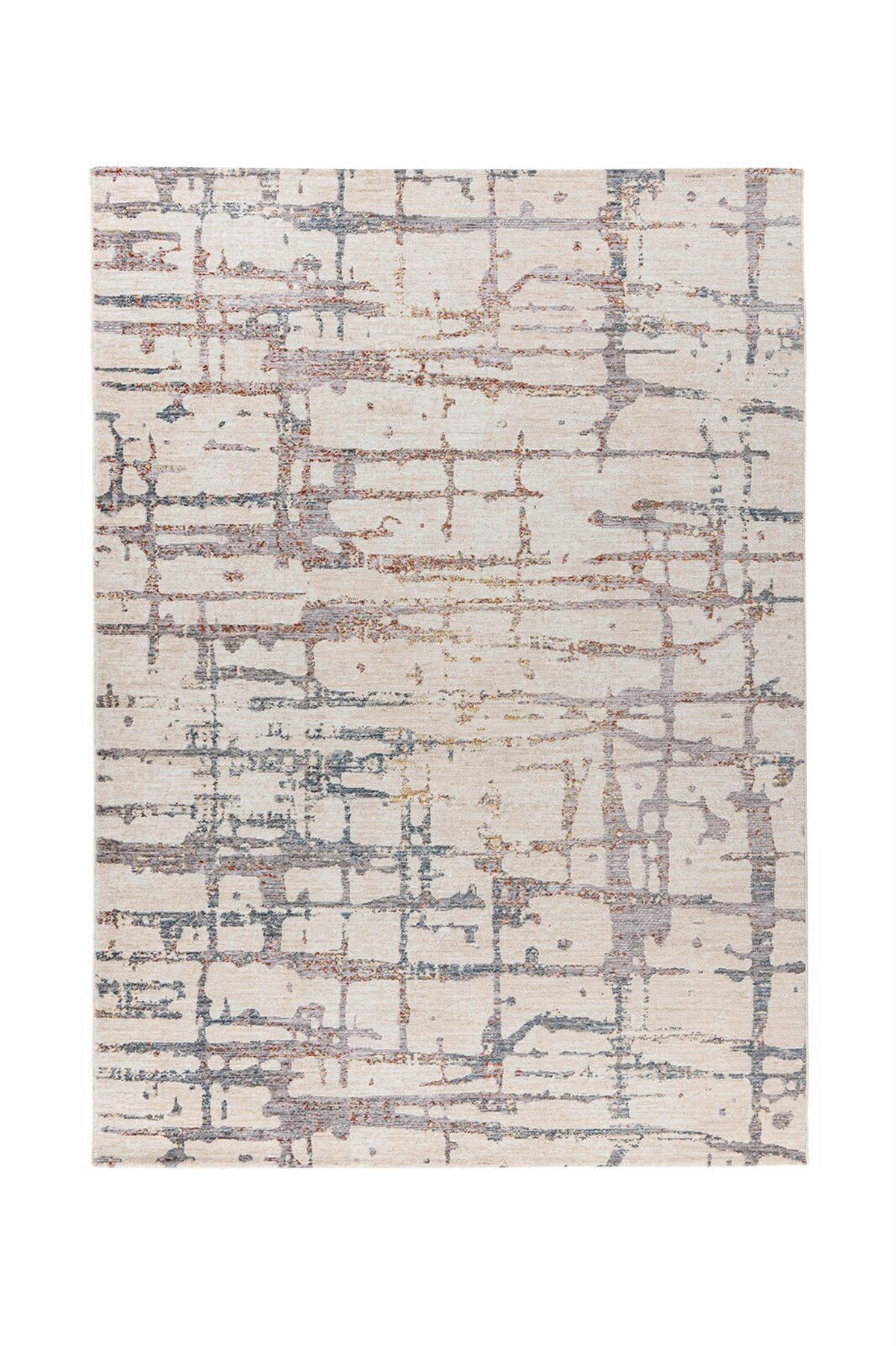 LÄUFER 80/150 cm Jaka 325 Creme / Multi  - Multicolor/Creme, Konventionell, Textil (80/150cm)