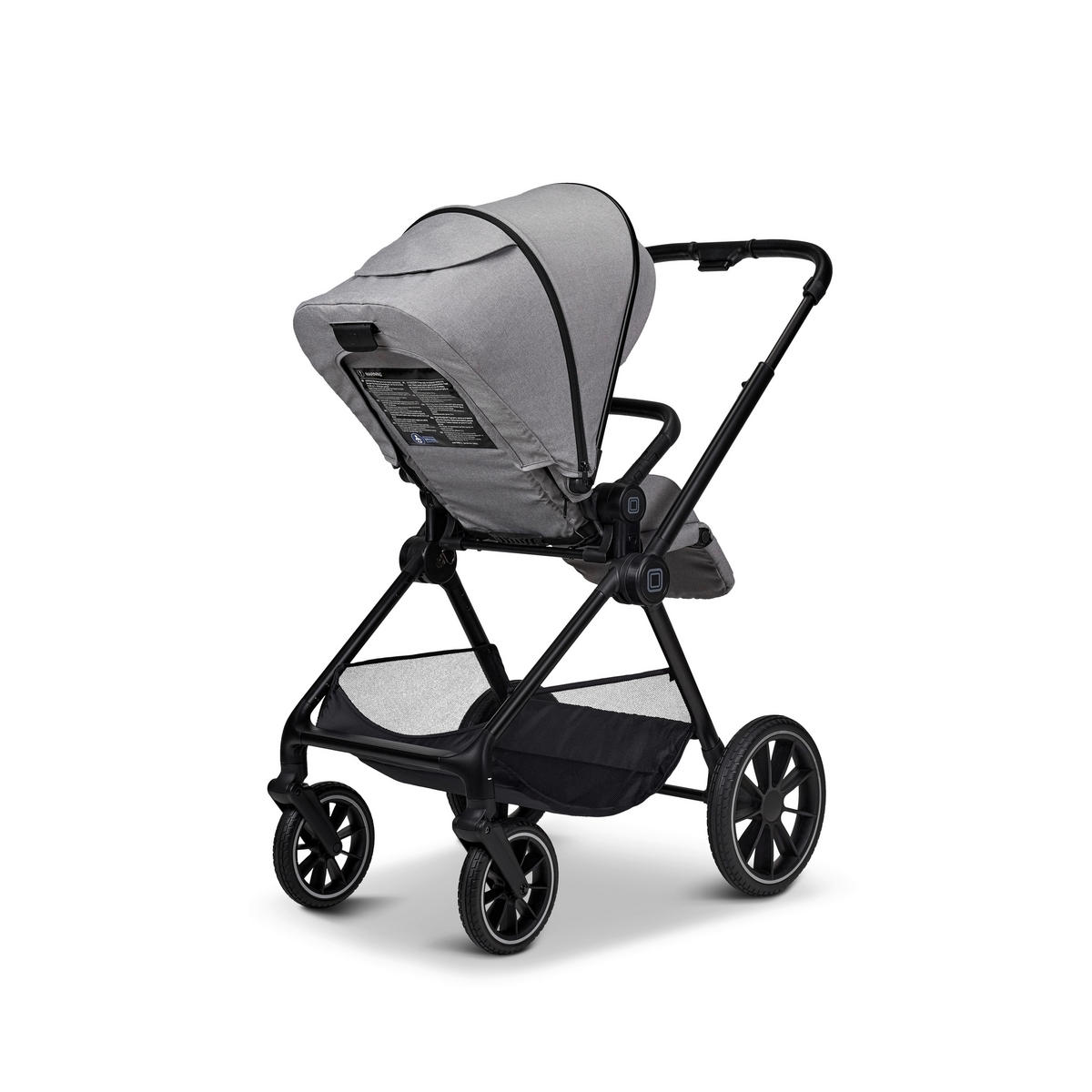 KOMBINIRANA DJEČJA KOLICA  Clicc  - siva/crna, Basics, tekstil (84/61/114cm) - Moon