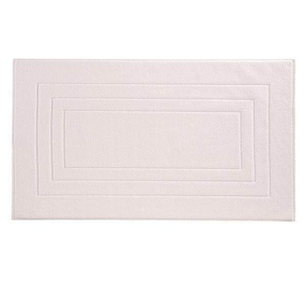 BADEMATTE Weiß 60/100 cm  - Weiß, Basics, Textil (60/100cm) - Vossen
