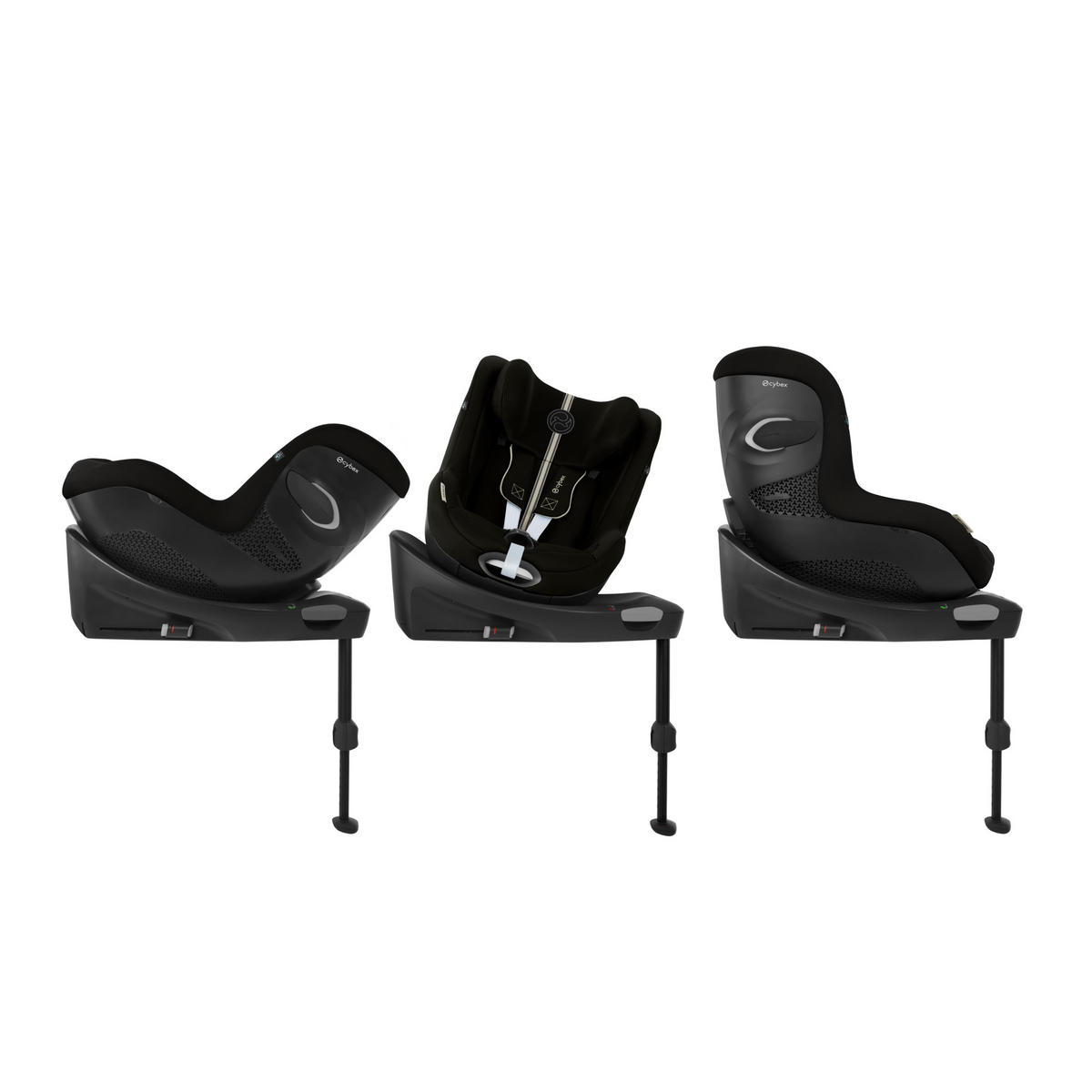 REBOARDER-KINDERSITZ Sirona Gi I-Size Plus  - Schwarz, Basics, Kunststoff/Textil (71/44/75cm) - cybex GOLD