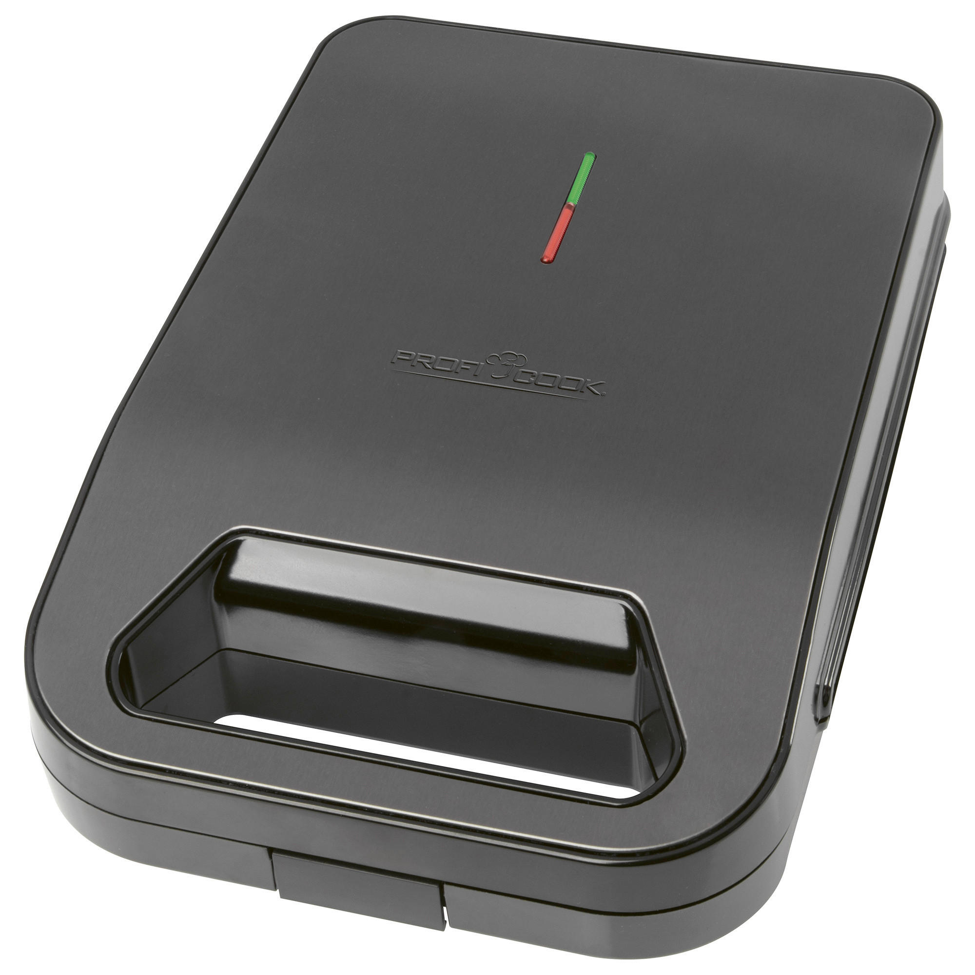 SANDWICHTOASTER  - Schwarzchrom, Trend, Metall (24,5/11,0/34,5cm) - Bomann