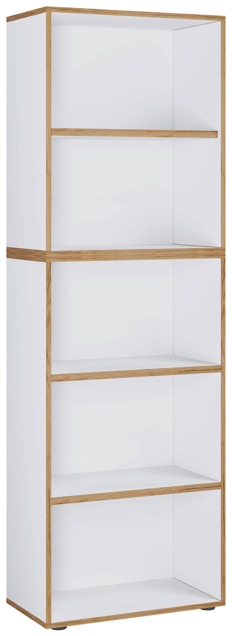 AKTENREGAL 60/183/33 cm  - Honigeiche/Weiss, Design, Holzwerkstoff/Kunststoff (60/183/33cm) - MID.YOU
