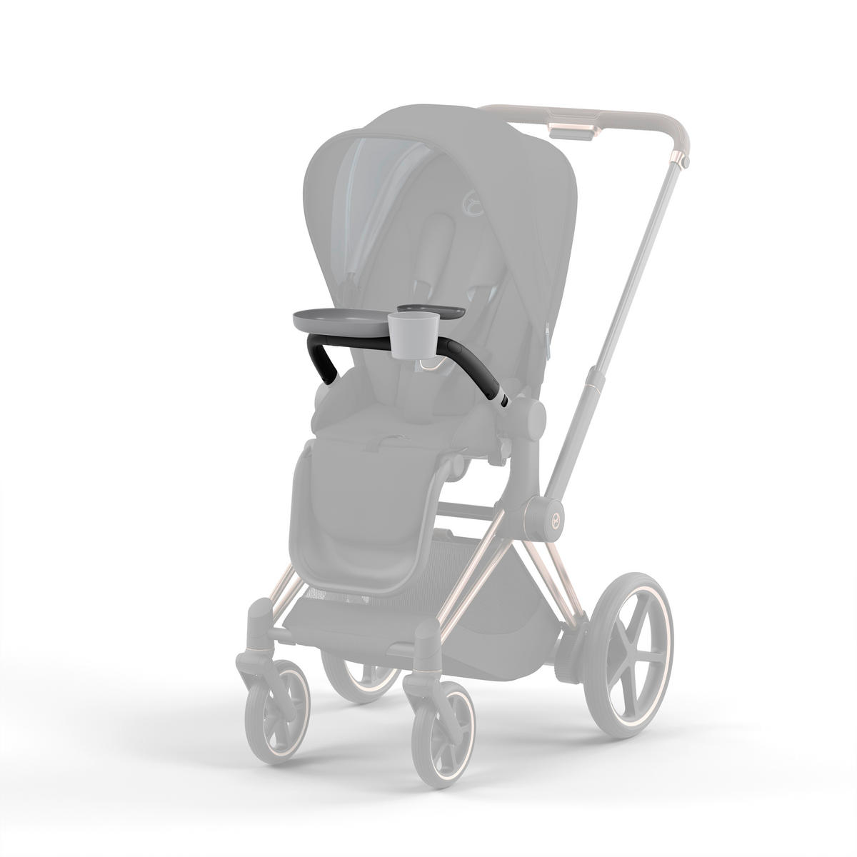 KINDERWAGENAUSSTATTUNG - Schwarz, Basics (35/3,6/7,4cm) - cybex PLATINUM