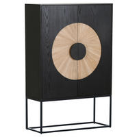 HIGHBOARD  in 100/156/40 cm  - Schwarz/Braun, Design, Holz/Holzwerkstoff (100/156/40cm) - Landscape