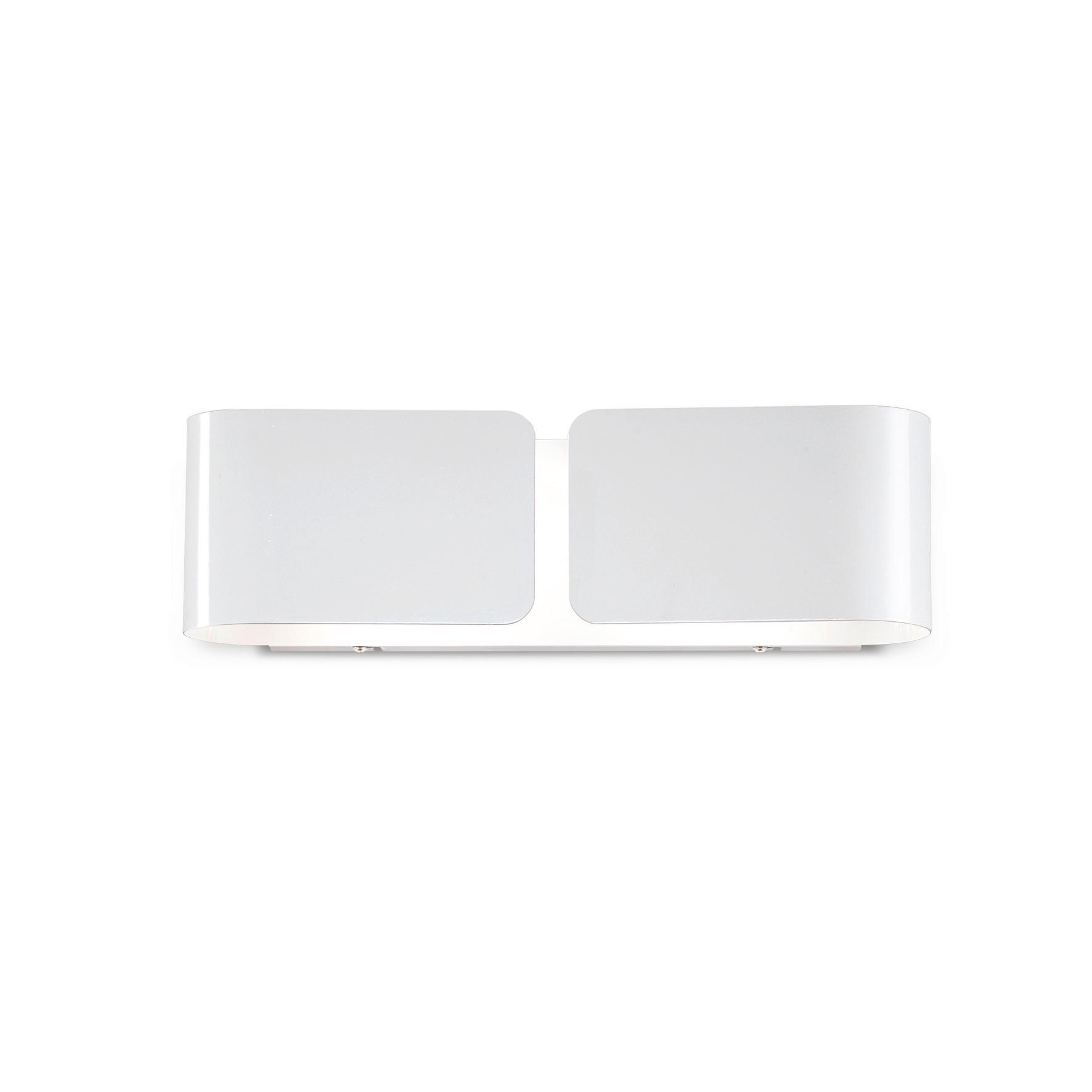 WANDLEUCHTE Clip Small Bianco 44/12,5/11 cm   - Weiß, Design, Metall (44/12,5/11cm)
