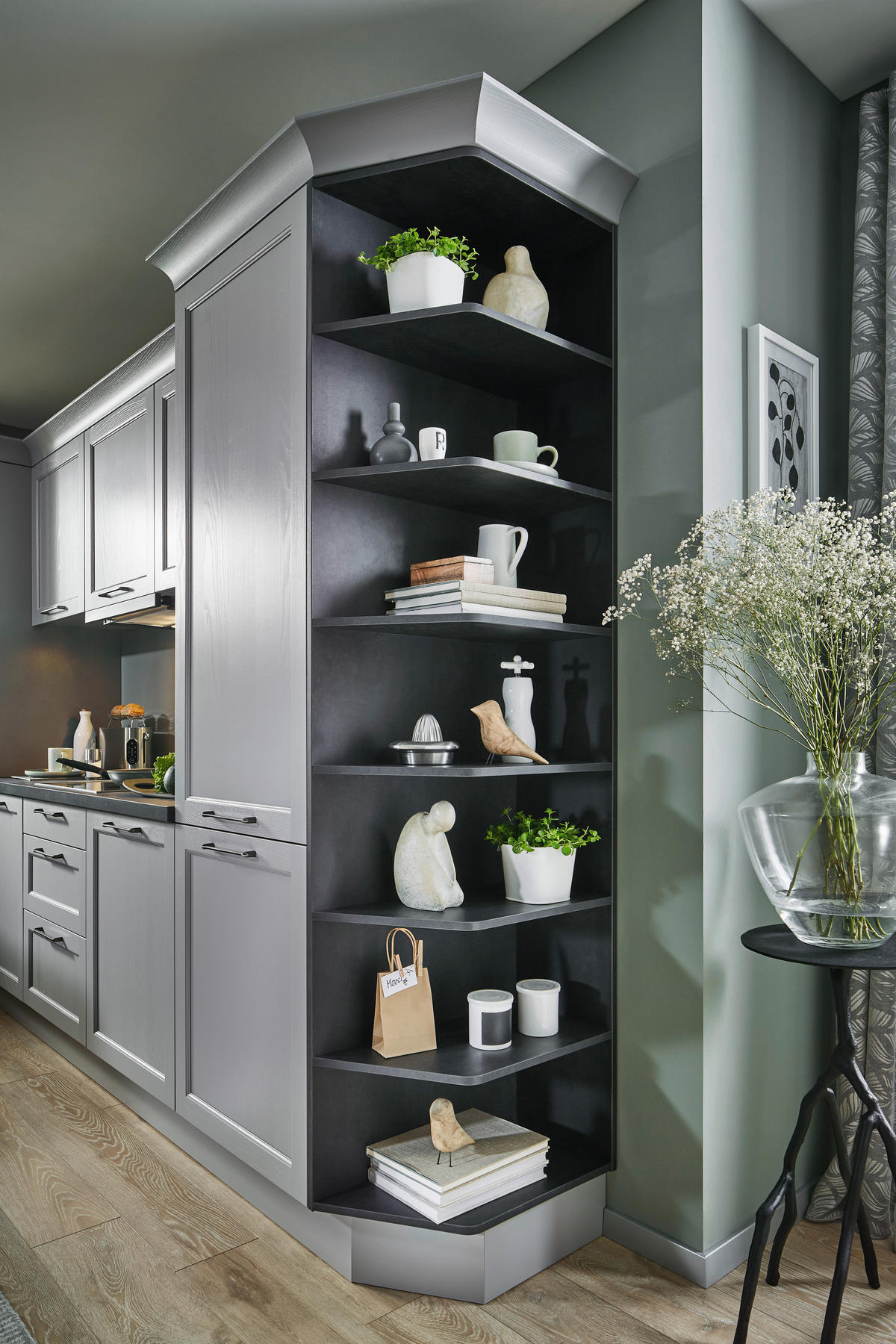EINBAUKÜCHE BRISTOL SELECTION  - LIFESTYLE, Holzwerkstoff - Moderano