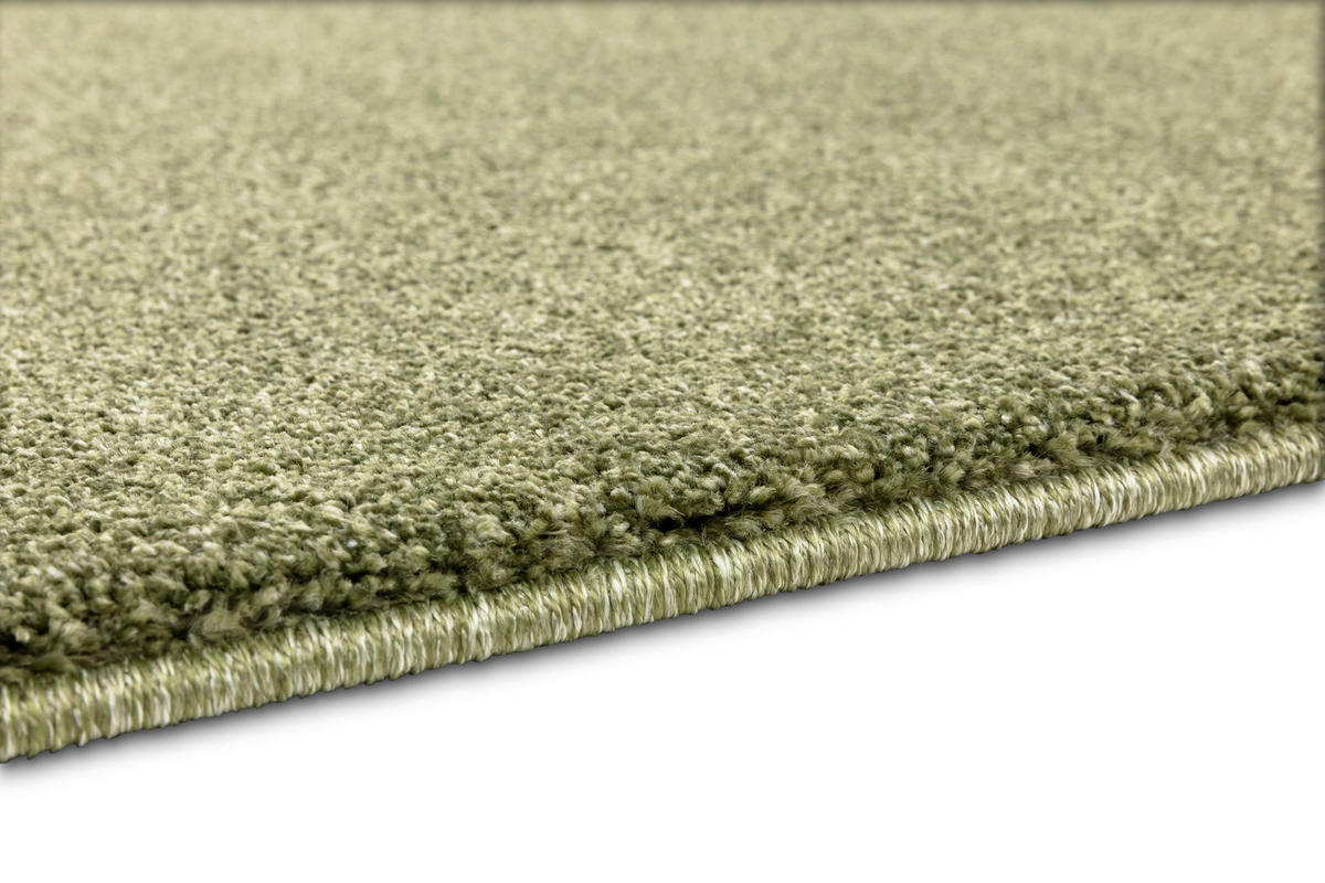 WEBTEPPICH 80/150 cm Pure Grün rechteckig  - Grün, Basics, Textil (80/150cm) - Schöner Wohnen