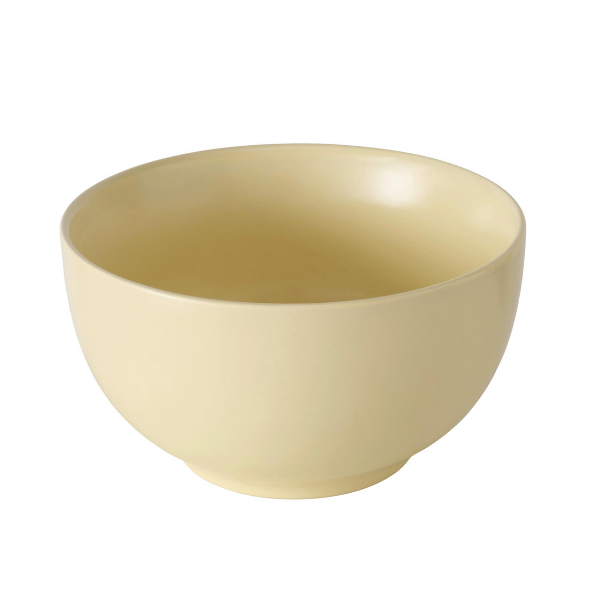 MÜZLIS TÁL  - világossárga, Basics, kerámia (14/7,50cm)