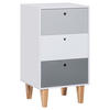 KOMMODE  in 53,4/96/45 cm  - Eichefarben/Graphitfarben, MODERN, Holz/Holzwerkstoff (53,4/96/45cm) - MID.YOU