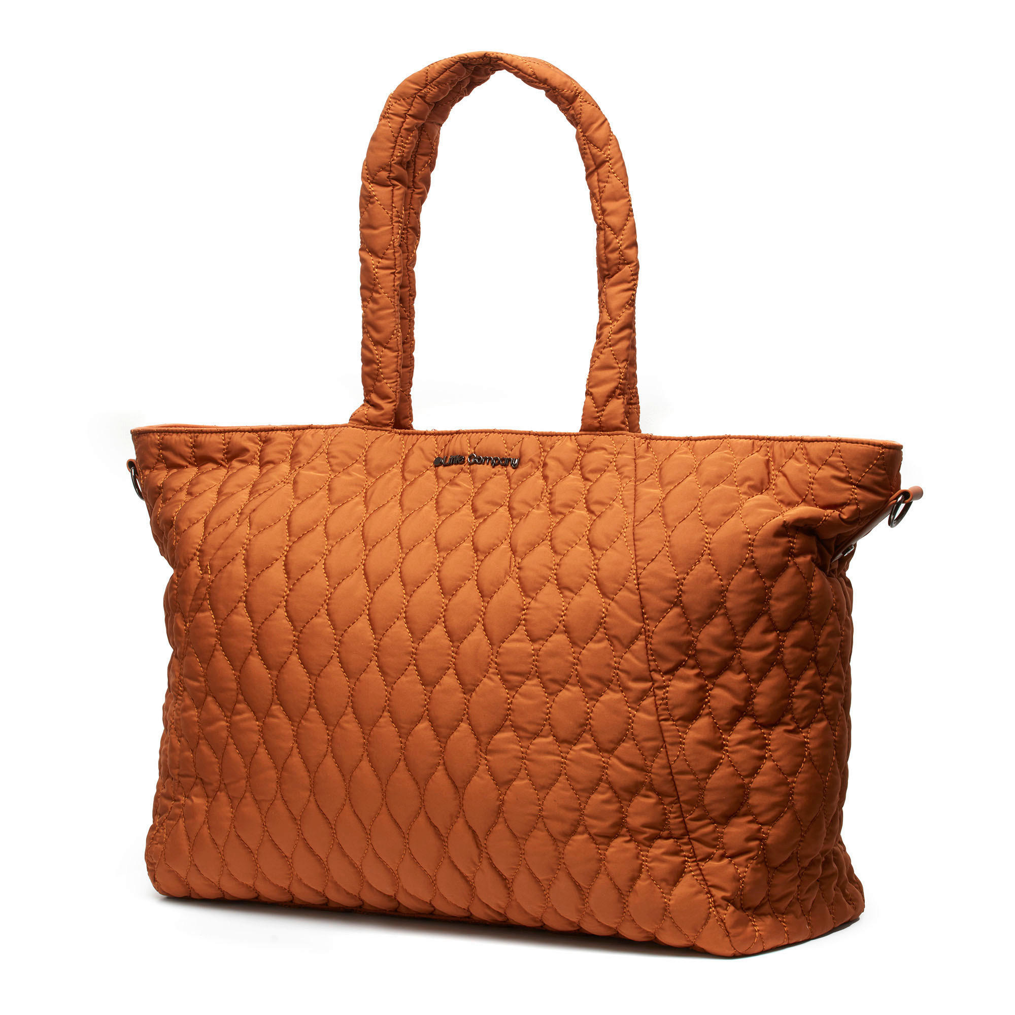 WICKELTASCHE  - Beige/Kupferfarben, Basics, Textil (45/37/15cm)