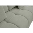BOXSPRINGSOFA in Chenille Greige  - Greige/Schwarz, MODERN, Kunststoff/Textil (210/72/105cm) - Cantus