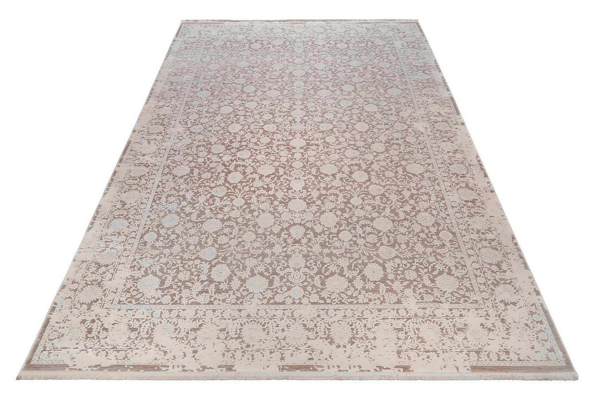 VINTAGE-TEPPICH 133/200 cm Florida Grau, Weiß  - Weiß/Grau, LIFESTYLE, Textil (133/200cm) - Esprit