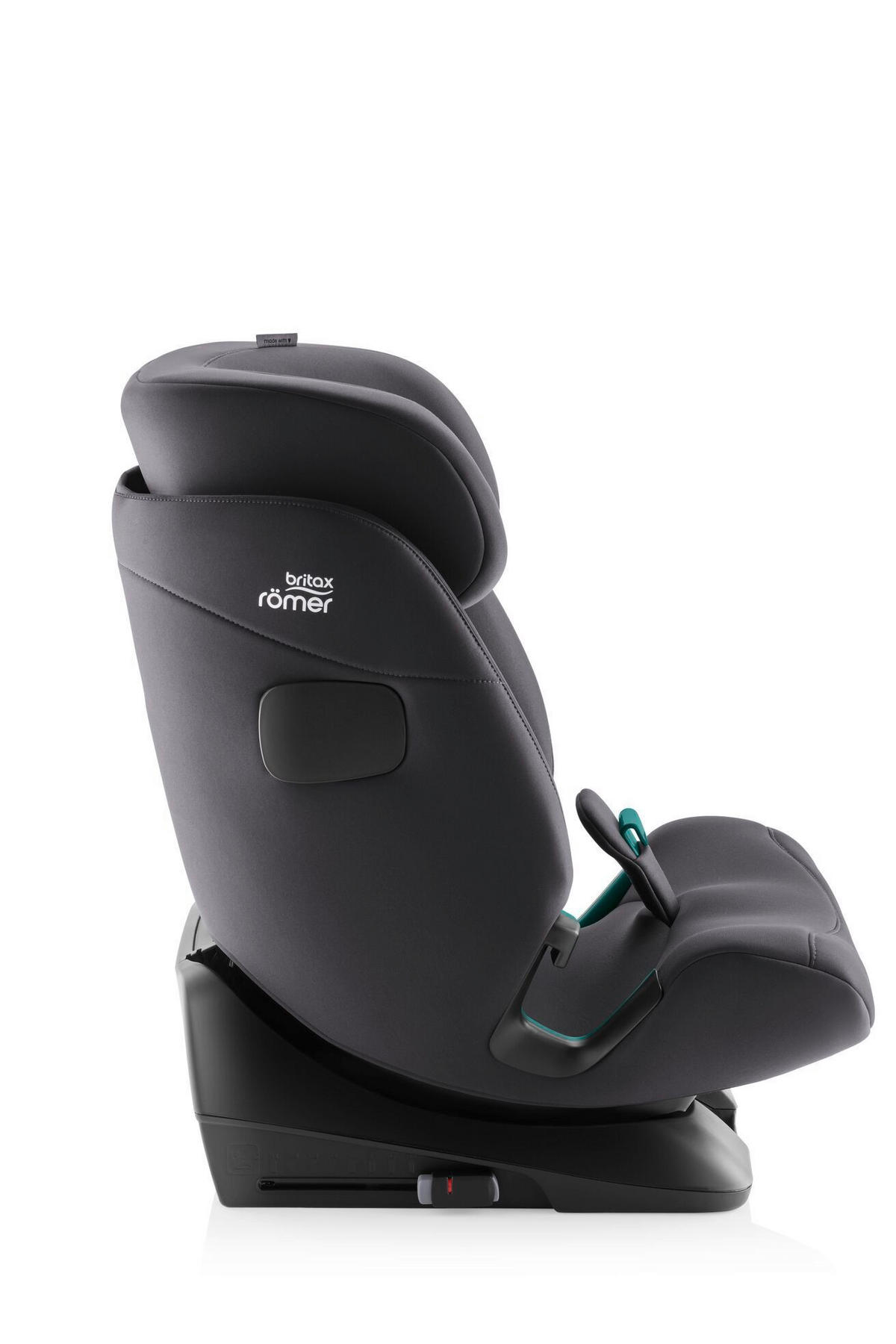 KINDERAUTOSITZ SAFEFIX Deep Grey   - Dunkelgrau, Basics, Kunststoff/Textil (44/69-83/48cm) - Britax Römer